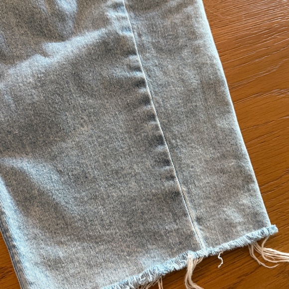 AE stretch barrel jeans Sz 8 short - Picture 8 of 14